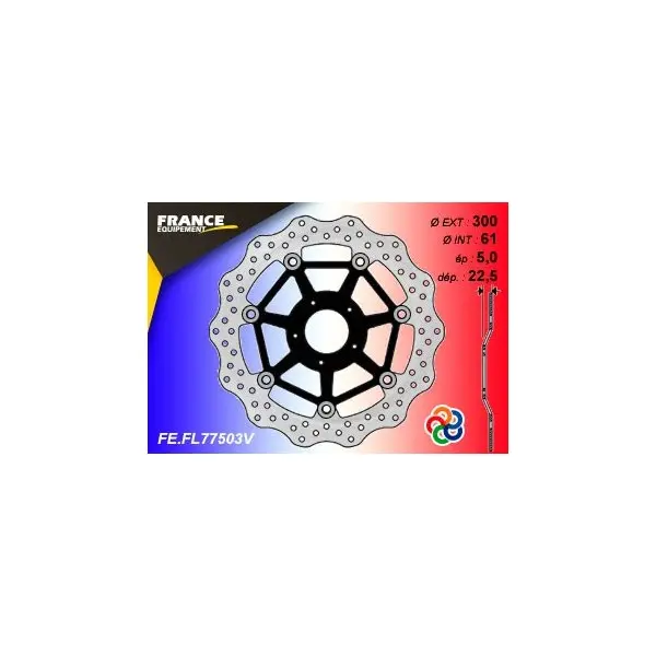 Disque de frein FE.FL77503V