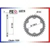 COURONNE ACIER KTM 1290.SUPER DUKE R '14/16 40 525