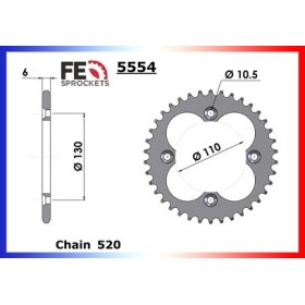 KIT CHAINE FE CANNONDALE.440 QUAD '02 14X40 ORµ