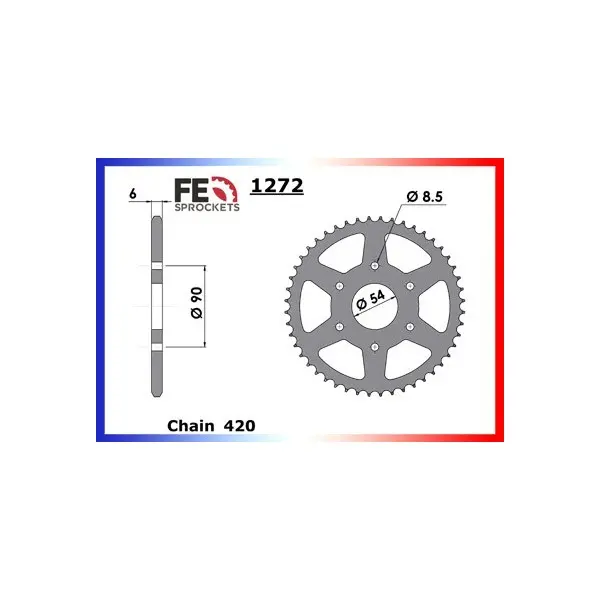 KIT CHAINE FE 50.XSM '08/13 11X48 SR*
