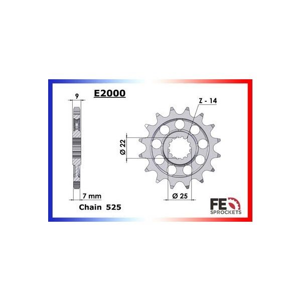 KIT CHAINE FE 900.TORNADO TRE '03/06 16X41 XWUR* 