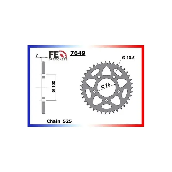 KIT CHAINE FE 900.TORNADO TRE '03/06 16X41 XWUR*