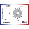 KIT CHAINE FE 50.GSM/ZULU '01/03 12X52 OR 