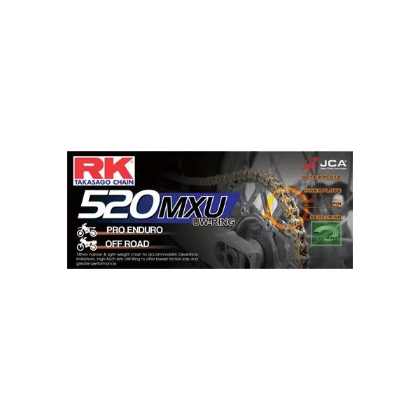 KIT CHAINE FE 125.CR '10/12 13X50 RU