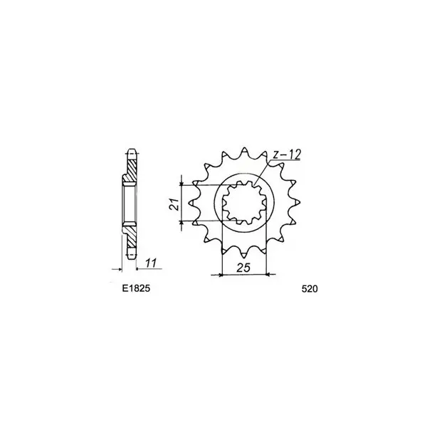 KIT CHAINE FE 250.TXC '08/10 13X50 MXµ