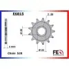 KIT CHAINE FE HM.125 '05/10 13X49 MXµ