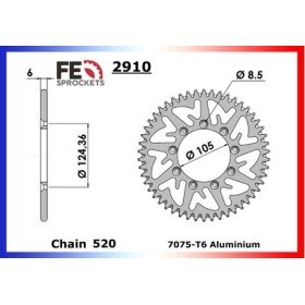 KIT CHAINE FE TM.125 '99/00 13X52 Rµ