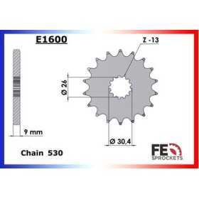 KIT CHAINE FE 1200.TROPHY '96/98 18X42 RX/XW.SR* 