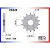 KIT CHAINE FE 125SM'14-  (Roue Bâtons-5 Trous) 15X51 Rµ 