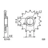 KIT CHAINE FE 500.PREDATOR '02/04 14X37 OR*