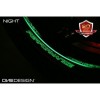  Kit déco de 8 stickers Fluorescent pour Jantes AV+AR "PERFORMANCE"  