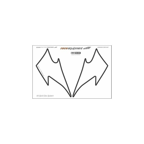  Kit graphique de protection frontale ZX6RR FACTORY RACING  