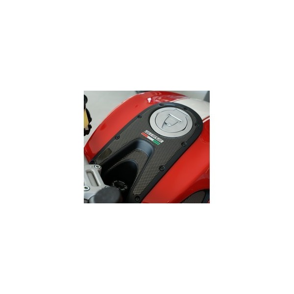  Protège T de fourche "Carbone" Ducati MONSTER 696 de 2008-2014  