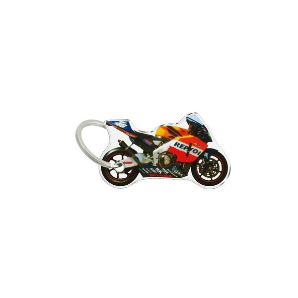  Porte-cléfs en Résine "HONDA RCV REPSOL" Format : 40x40mm  