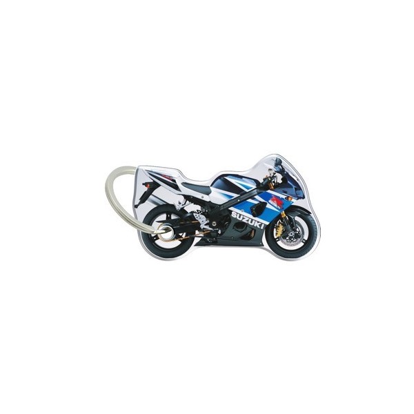  Porte-cléfs en Résine "SUZUKI GSXR 1000" Format : 40x40mm  