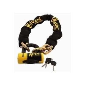 ANTIVOL AUVRAY CHAINE XTREM D.13,5 L.140cm + Cadenas