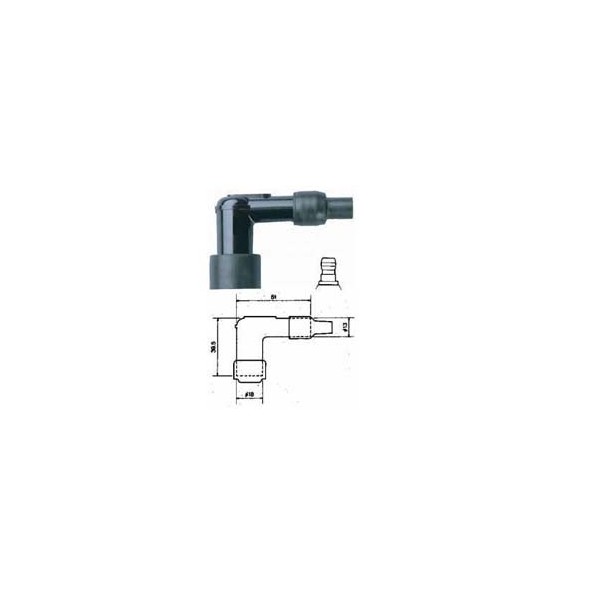 SPARK PLUG CAP LB05F