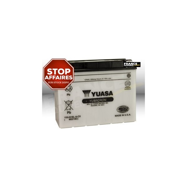  Batterie YUASA Y50-N18L-A-CX  