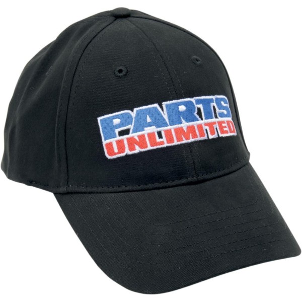 PU EMBROIDERED HAT BK S/M
