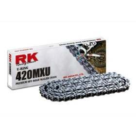 CHAINE RK 420MXU 132 MAILLONS avec Attache Rapide.