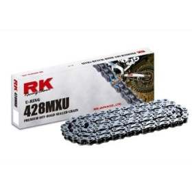 CHAINE RK 428MXU 132 MAILLONS avec Attache Rapide.