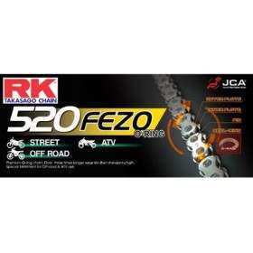 CHAINE RK 520FEZO 036 MAILLONS avec Attache Rapide.