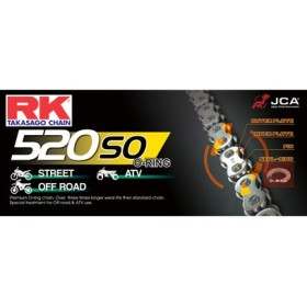 CHAINE RK 520SO 086 MAILLONS avec Attache à River.