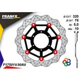 Disque de frein Gamme Essentiel FE.FL17501V / Oeillets Couleurs