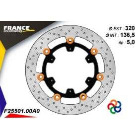 Disque de frein Gamme Essentiel FE.FL25501 / Oeillets Couleurs