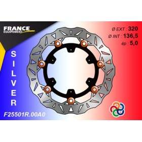 Disque de frein Gamme Silver F25501R.00A0 / Oeillets Couleurs