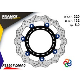 Disque de frein Gamme Essentiel FE.FL33501V / Oeillets Couleurs