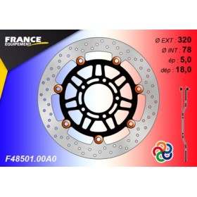 Disque de frein Gamme Essentiel FE.FL48501 / oeillets Couleurs