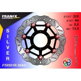 Disque de frein Gamme Silver F59501R.00A0 / Oeillets Couleurs