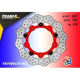 Disque Essentiel FLAY899V / Centre ROUGE (R1) / Oeillets Couleurs