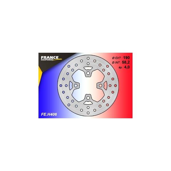  Disque de frein Gamme Essentiel FE.H406  