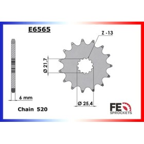 Z.650.H Abs '17/19 15X46 RK520FEZO µ