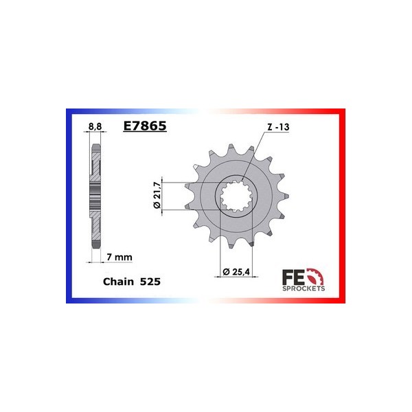  Z.1000.R ABS '18/20 15X43 RK525FEX µ 