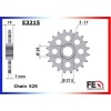  F.800.R '19 19X47 RK525RO * (Fixations Couronne dia: 10,5 mm)  