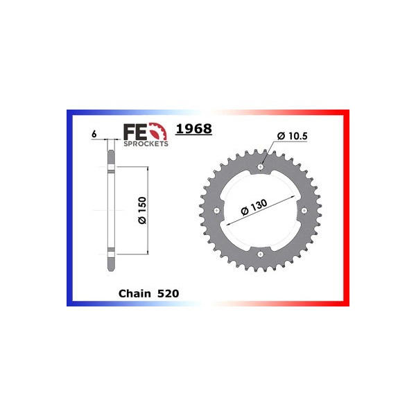  250.DXX '05/06 14X40 RK520FEX  