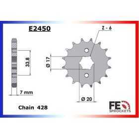  125.RS R / FACTORY '18 14X58 RK428KRO # 