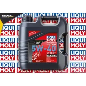  1 Bidon de 4L Motorbike 4T Synth 5 W 40 Race ( carton de 4 ) 