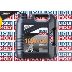 1 Bidon de 4L Motorbike 4T 10 W 40 Offroad ( carton de 4 )