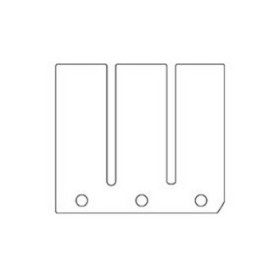 6 LAMELLES f.CARB. 2 ep.0,30/0,35/0,40 VL5