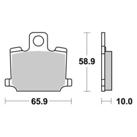  Plaquettes de freins AP RACING 