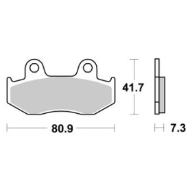  Plaquettes de freins AP RACING 