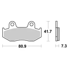  Plaquettes de freins AP RACING 