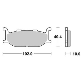  Plaquettes de freins AP RACING 