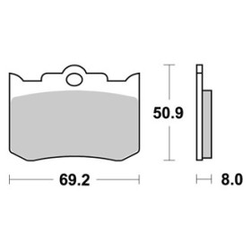 Plaquettes de freins AP RACING 