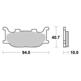  Plaquettes de freins AP RACING 