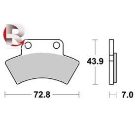  Plaquettes de freins AP RACING 